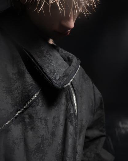 synth denim jacket