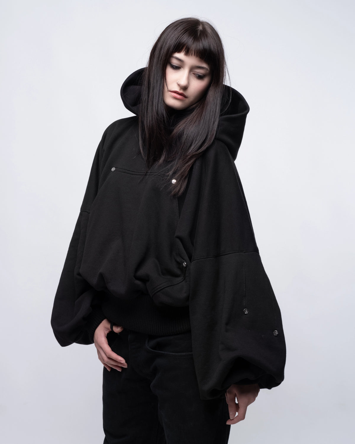 crest hoodie