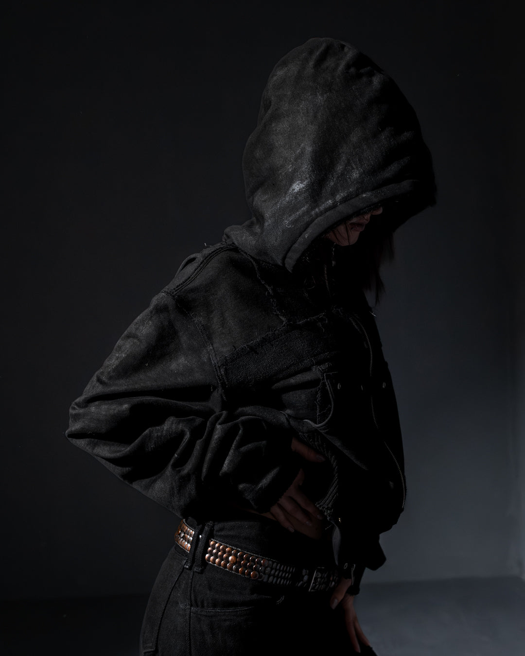 aethermorne slim zip hoodie