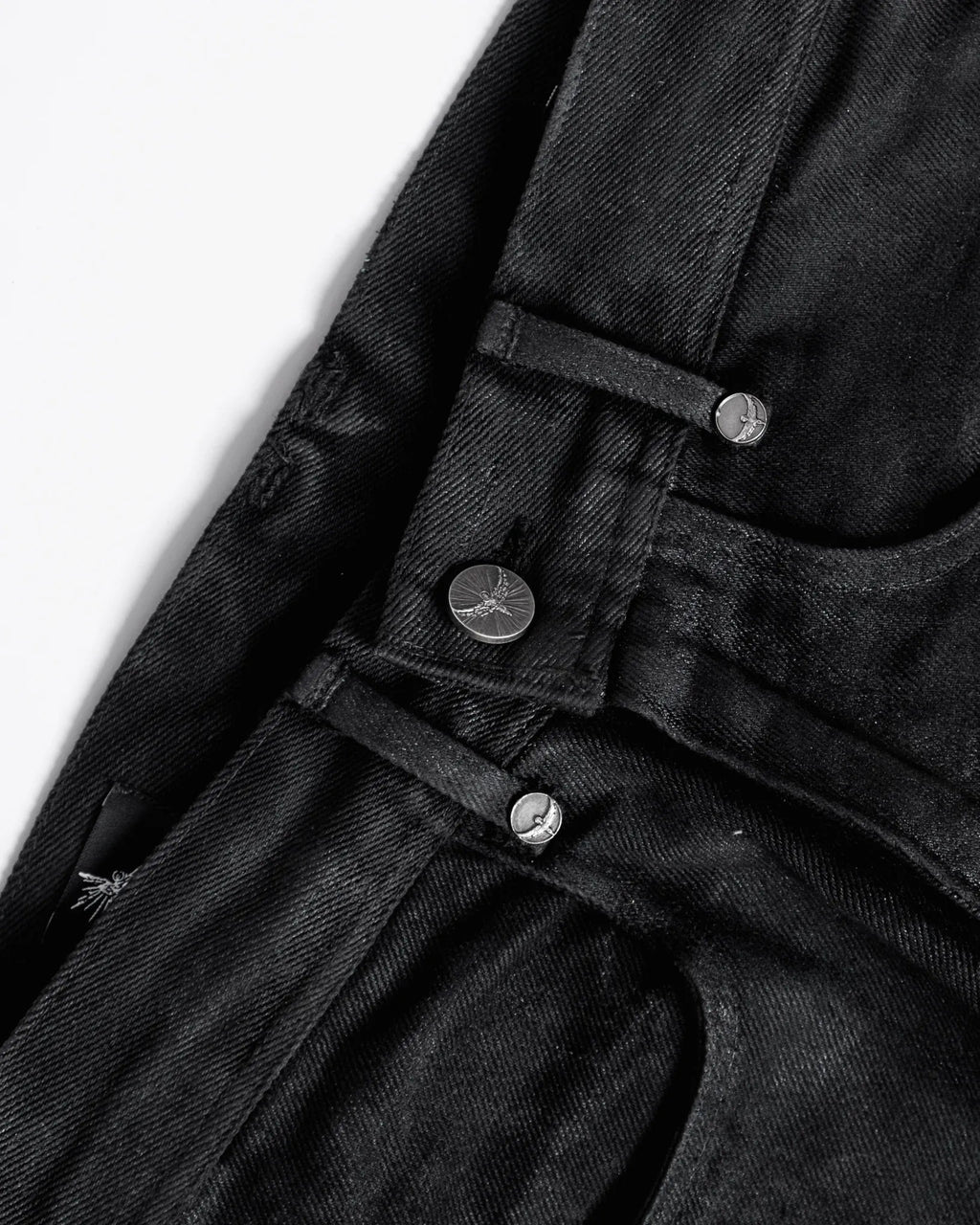 coated rakshium denim