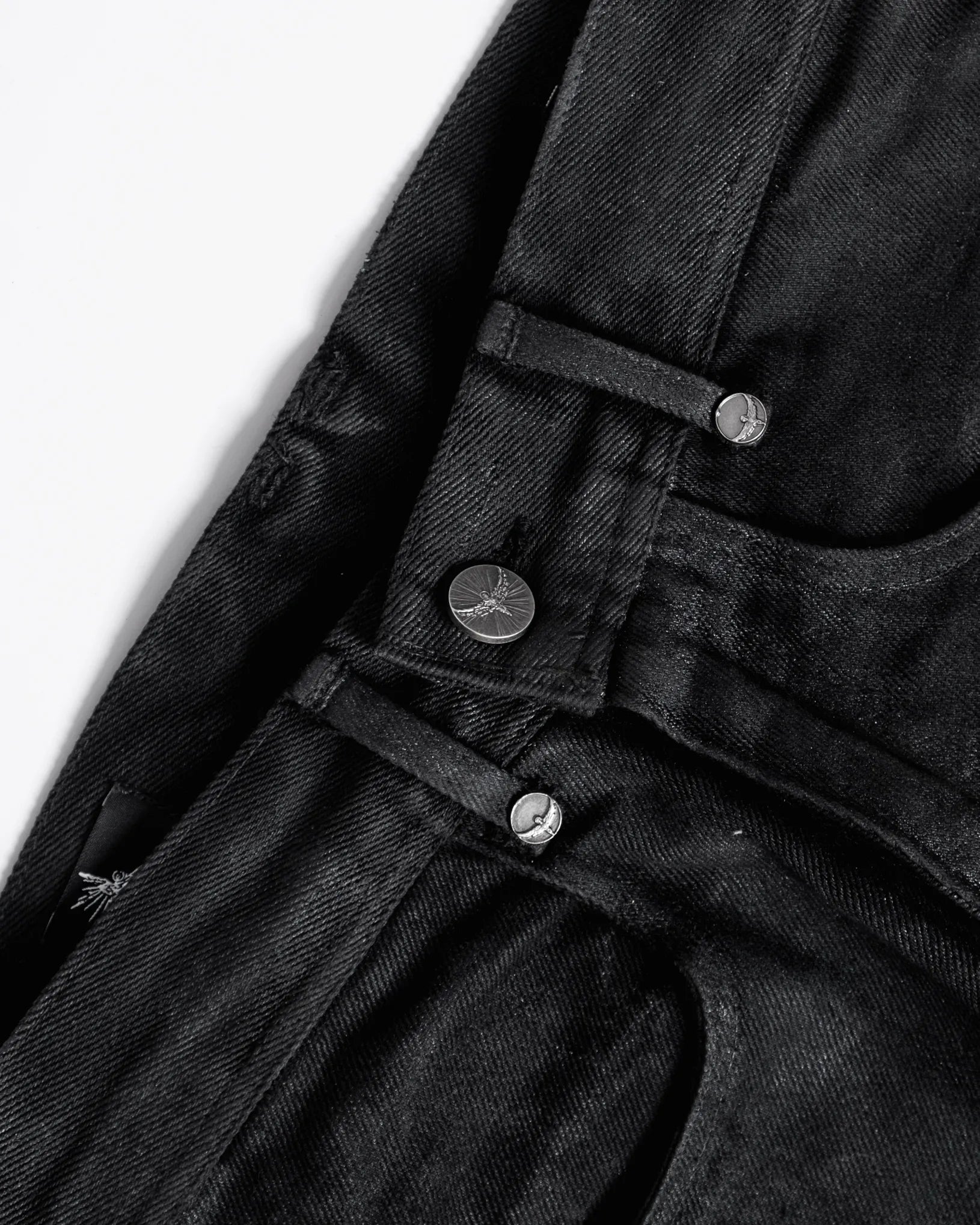 coated rakshium denim