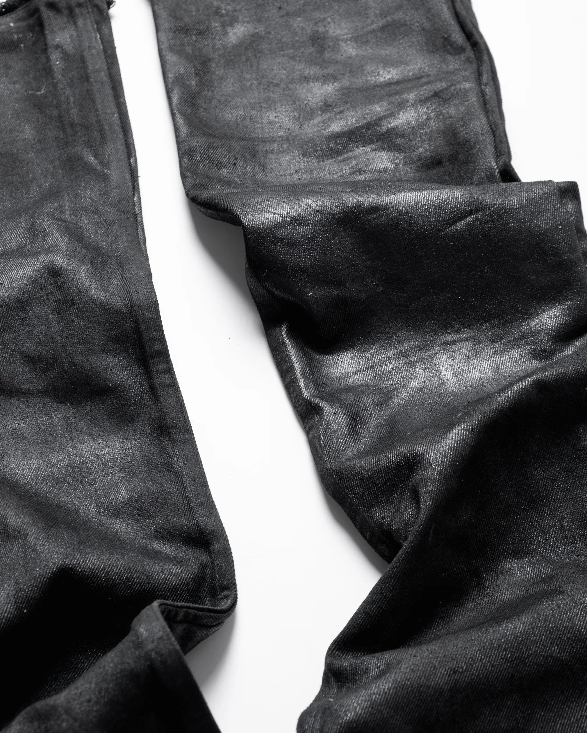 coated rakshium denim
