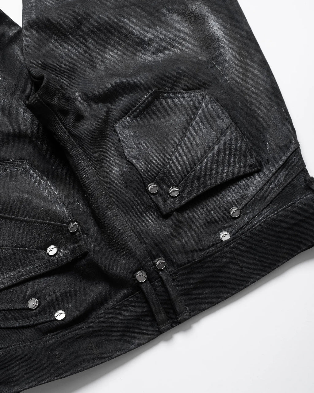 coated rakshium denim