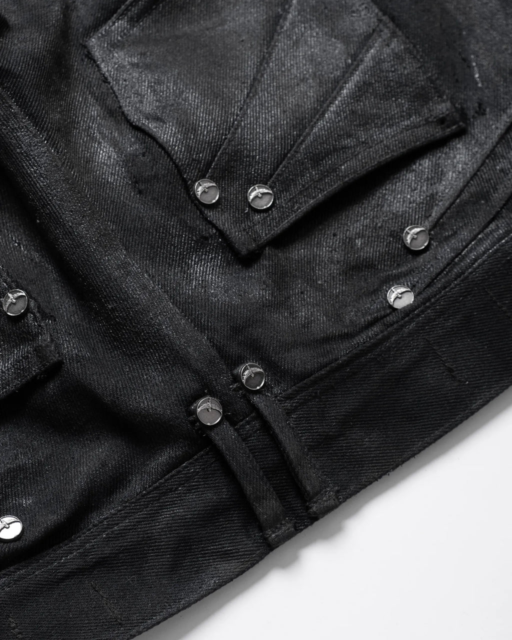 coated rakshium denim