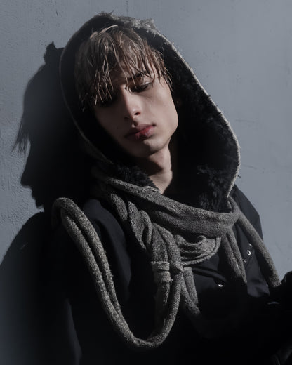 anakha hooded scarf