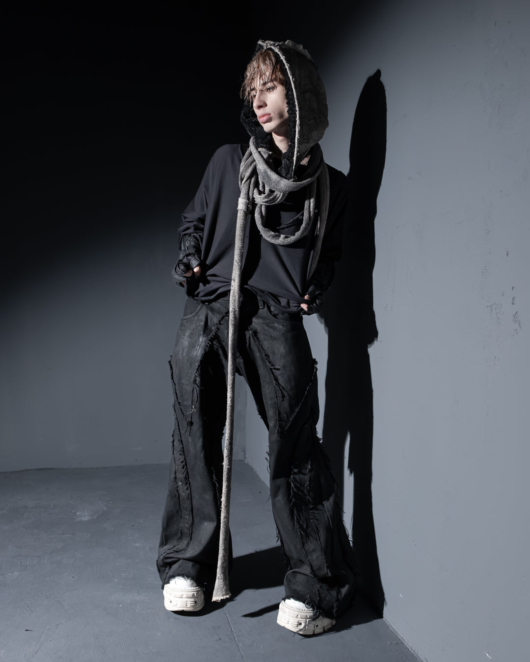 mornevyst flared denim