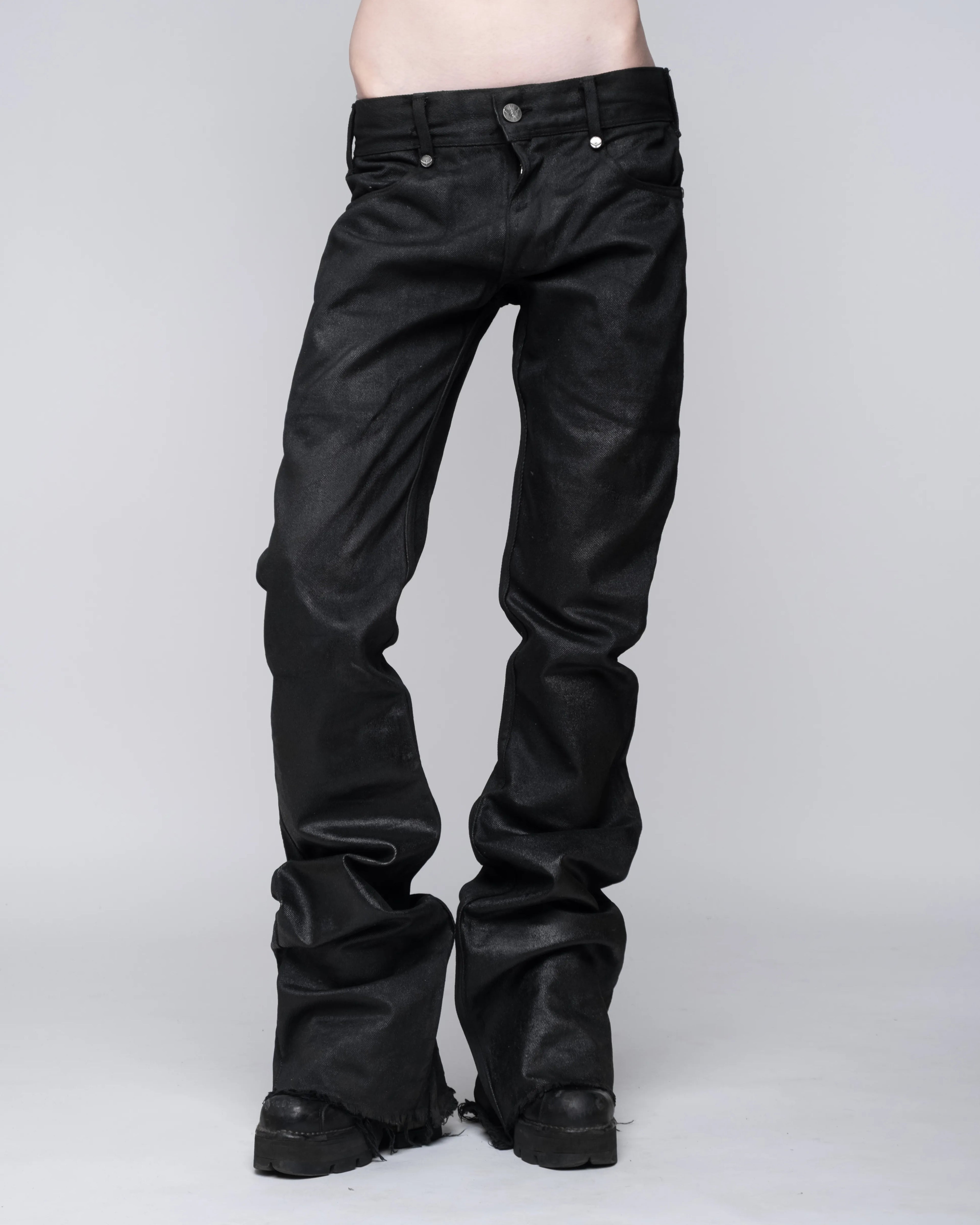 coated rakshium denim