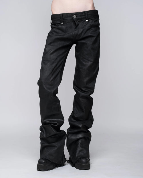 coated rakshium denim