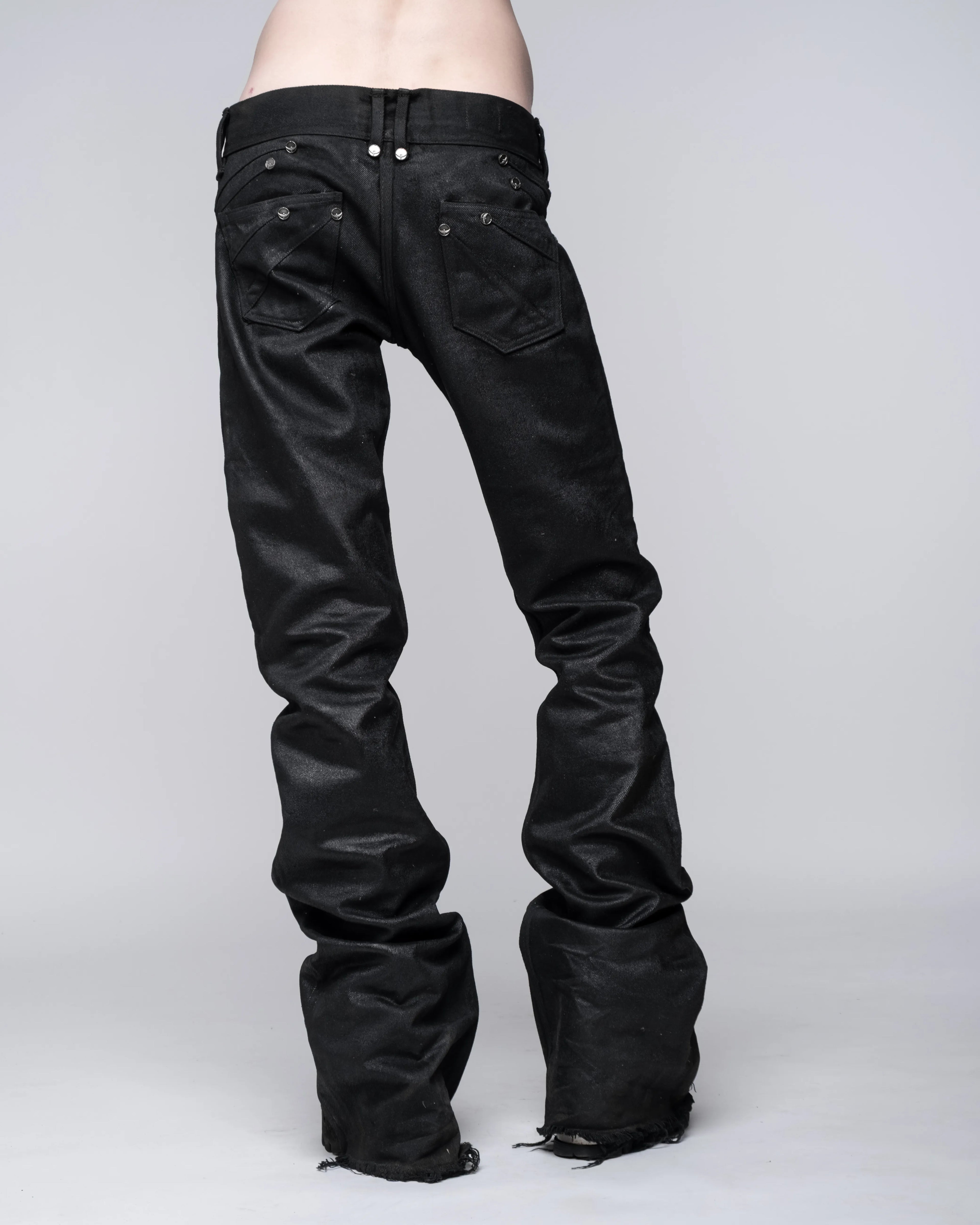 coated rakshium denim