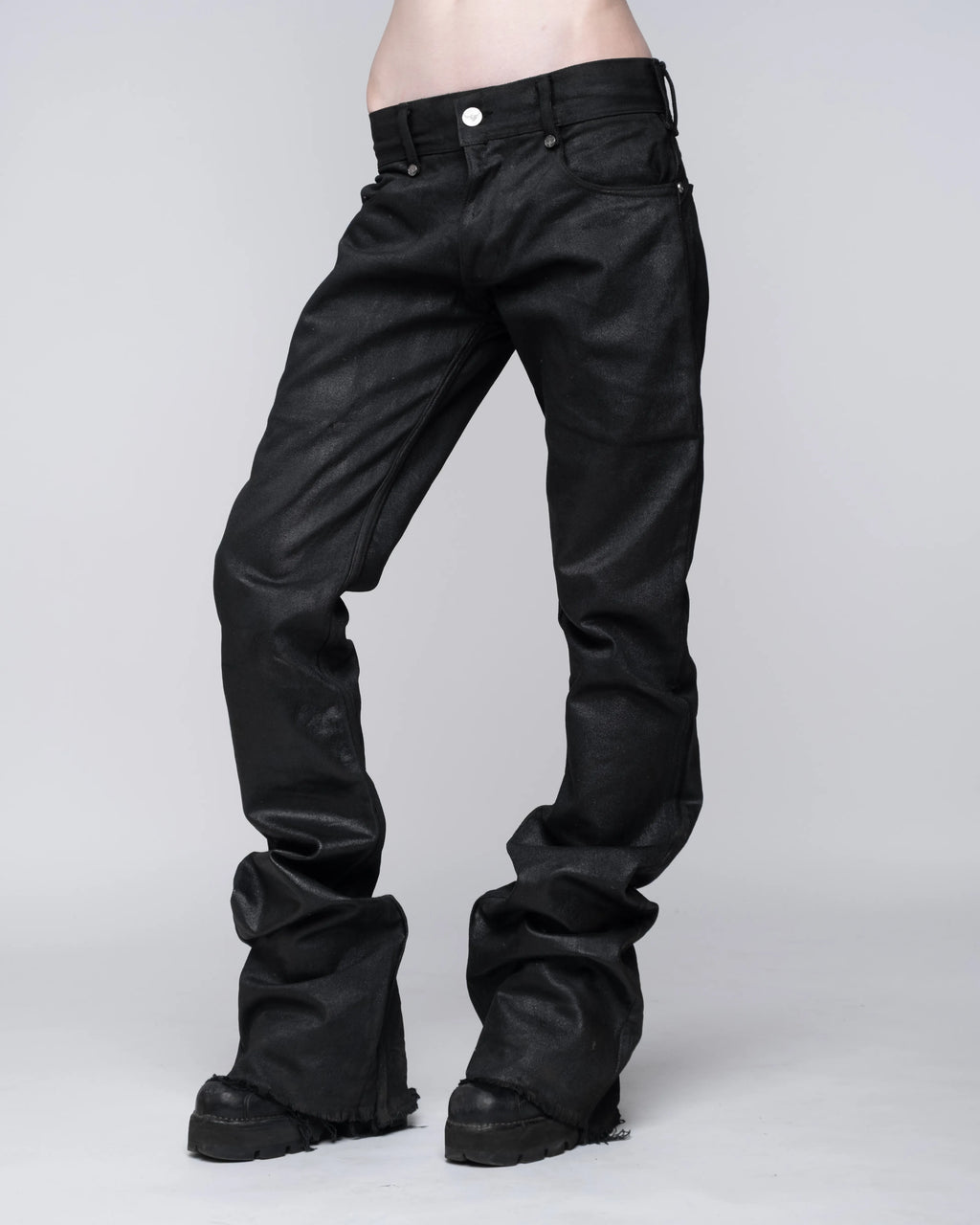 coated rakshium denim
