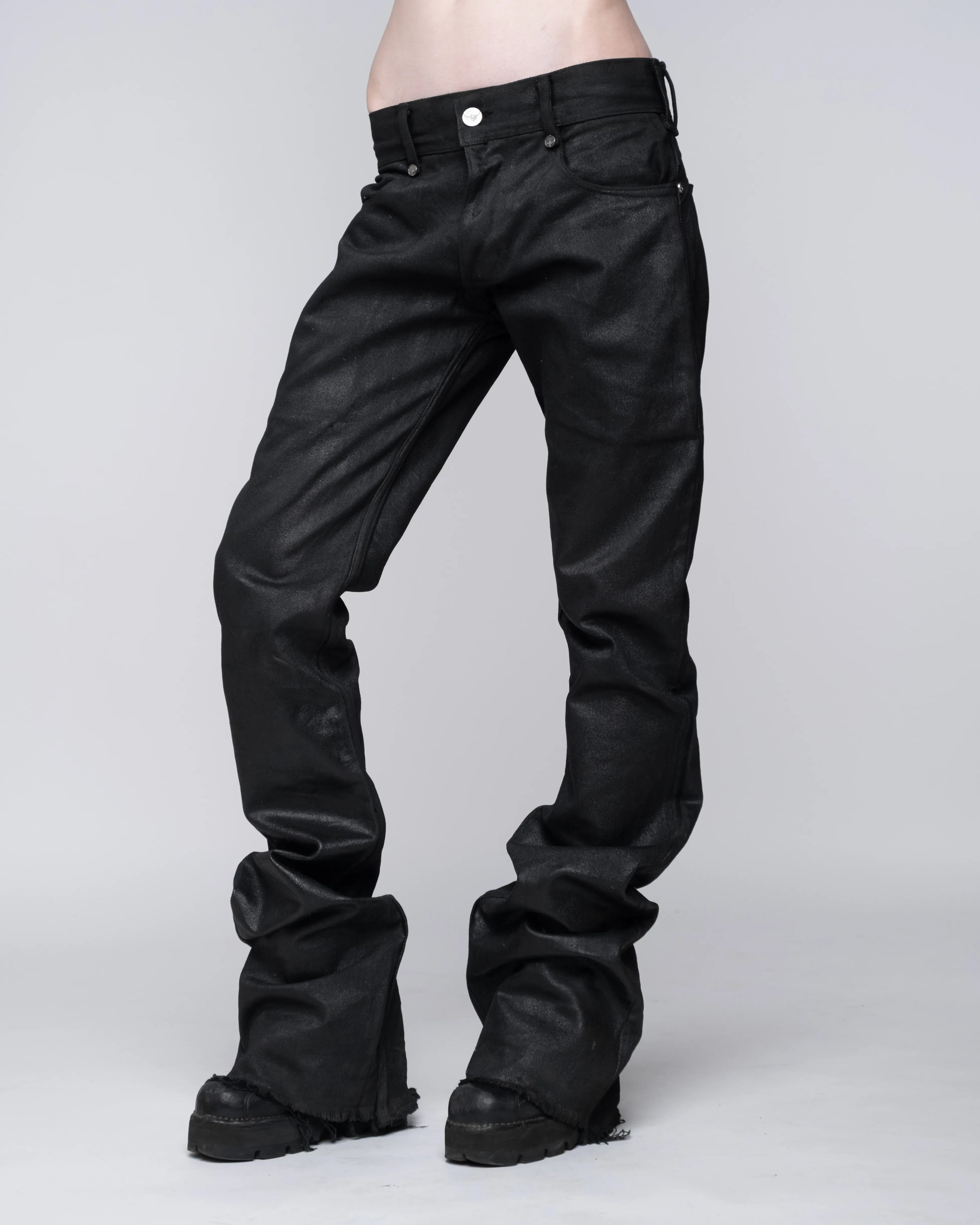 coated rakshium denim