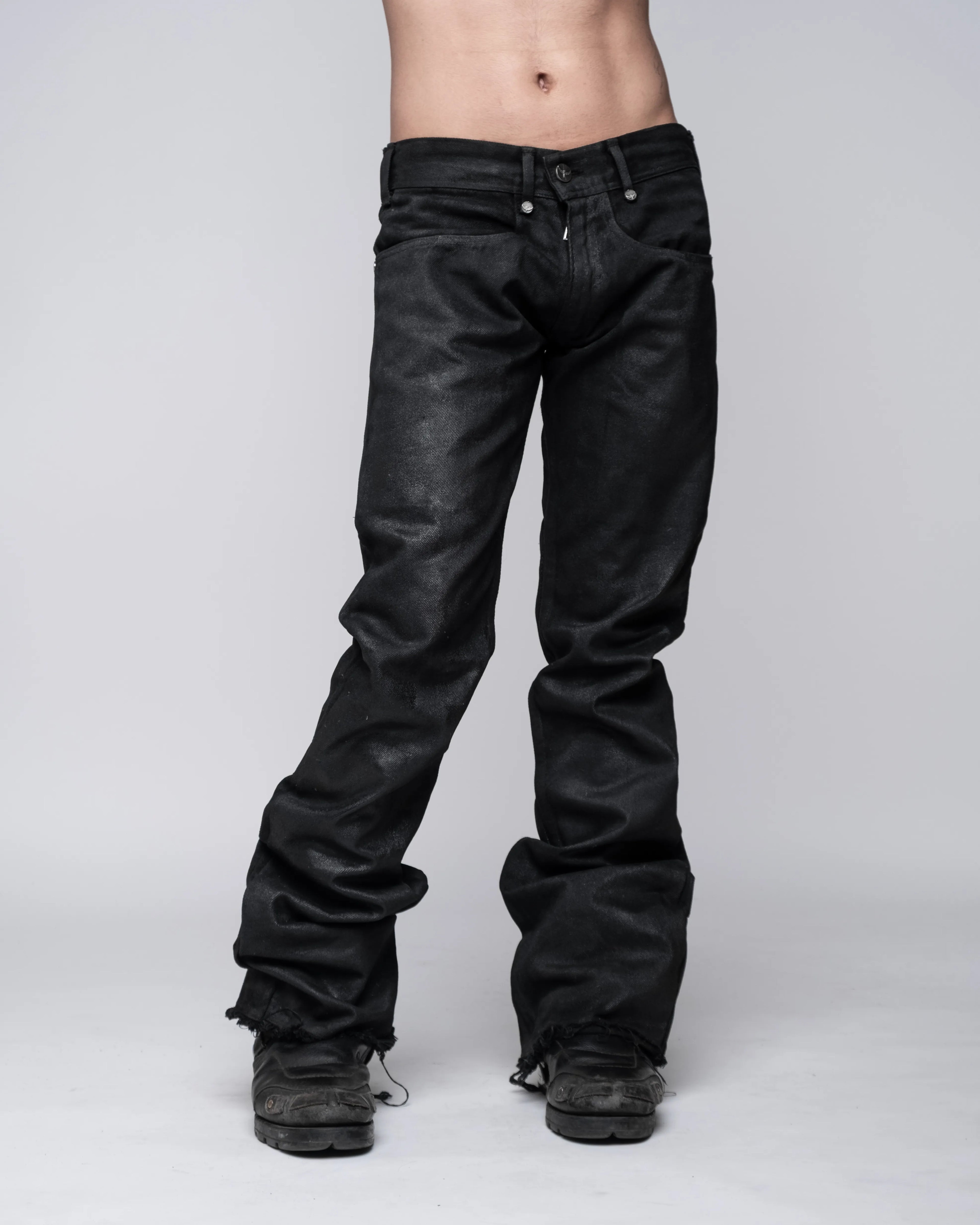 coated rakshium denim