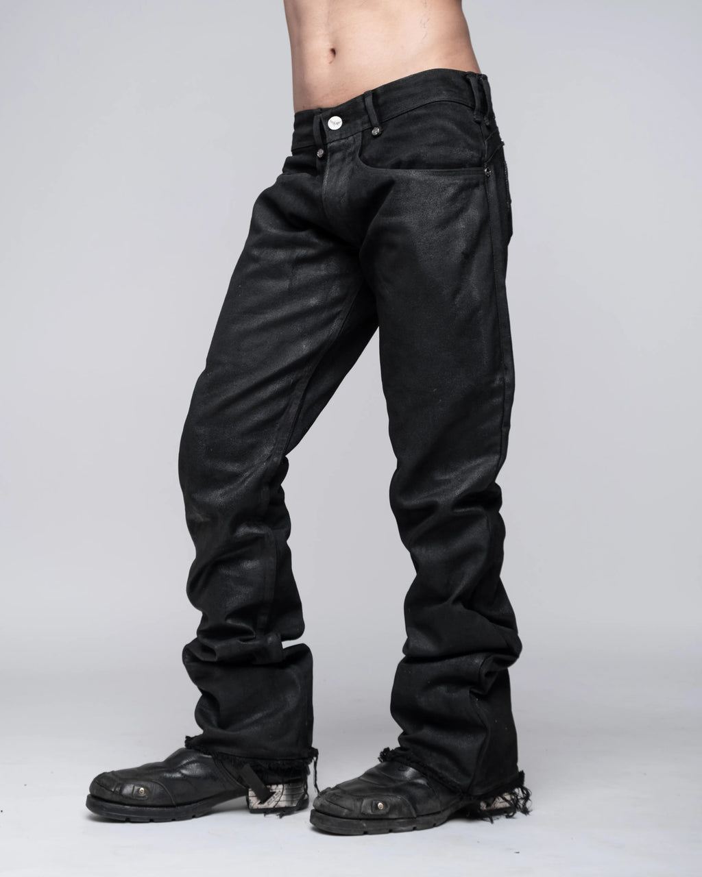 coated rakshium denim
