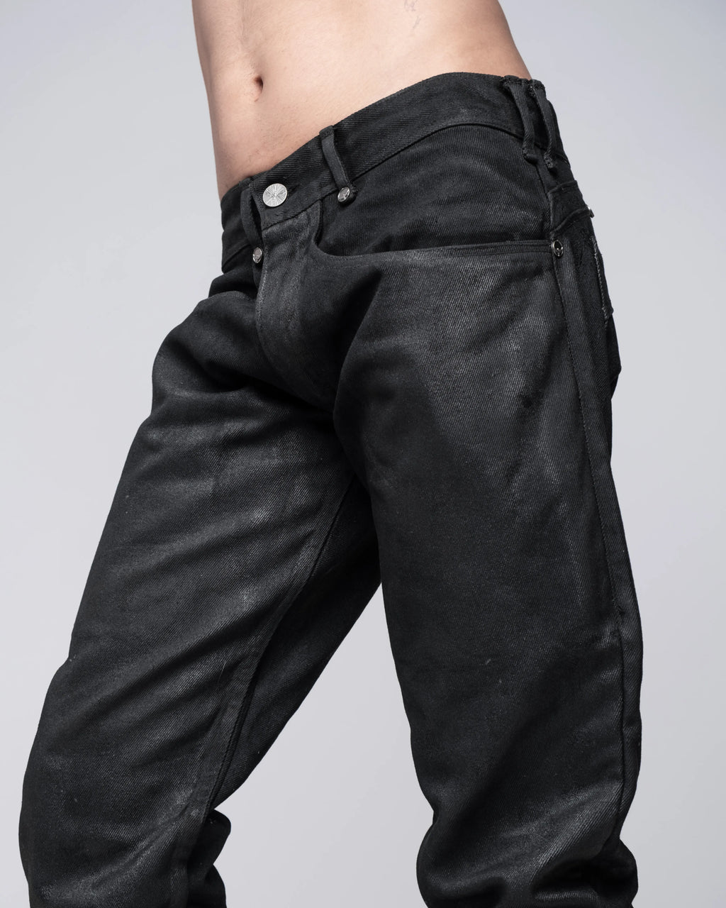 coated rakshium denim