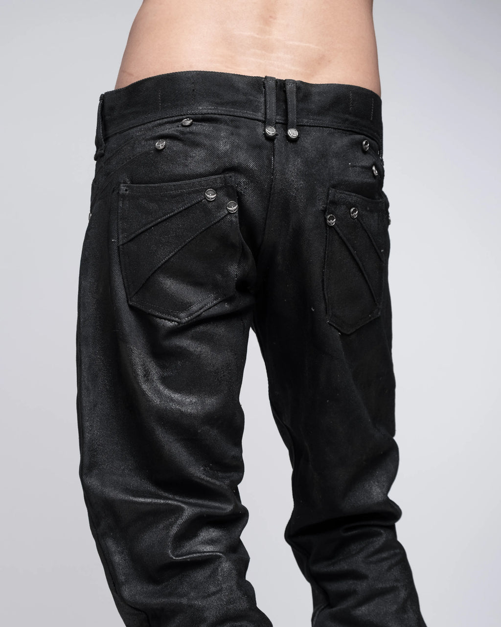 coated rakshium denim