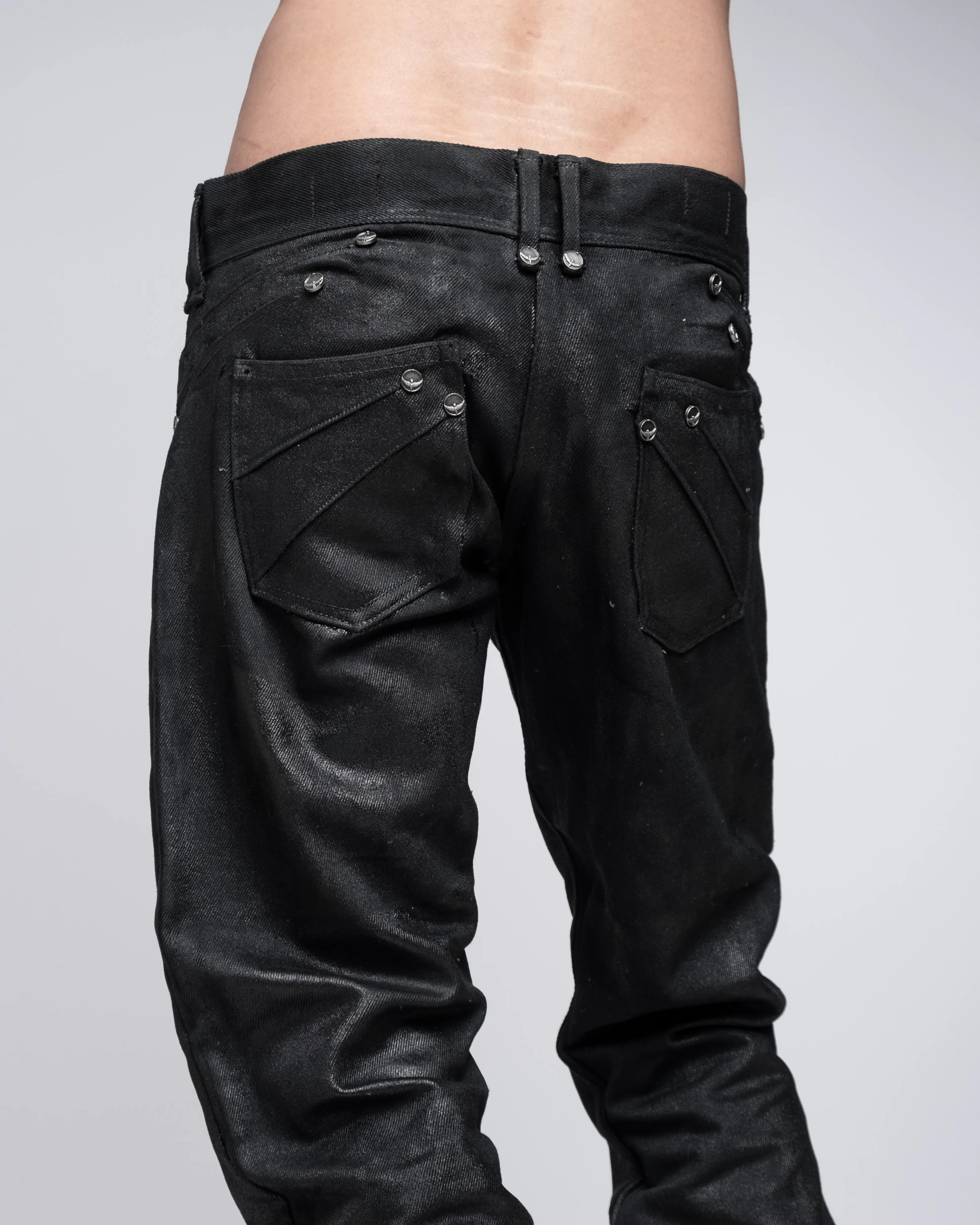 coated rakshium denim