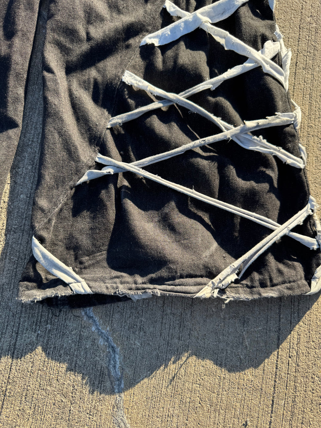 [31] flared denim sample