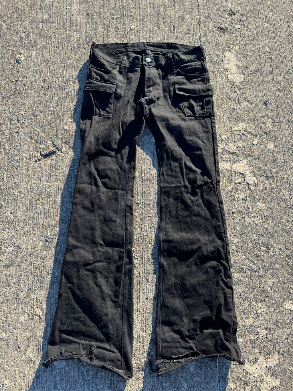 [36] runway bootcut denim