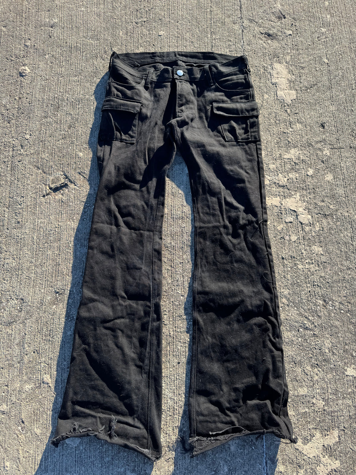 [36] runway bootcut denim