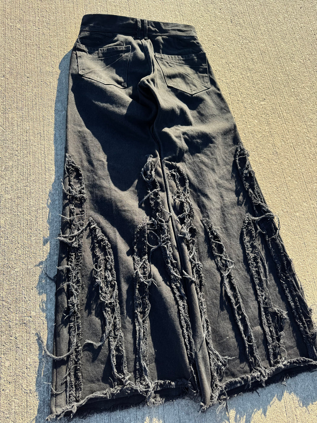 [41] new flared denim sample