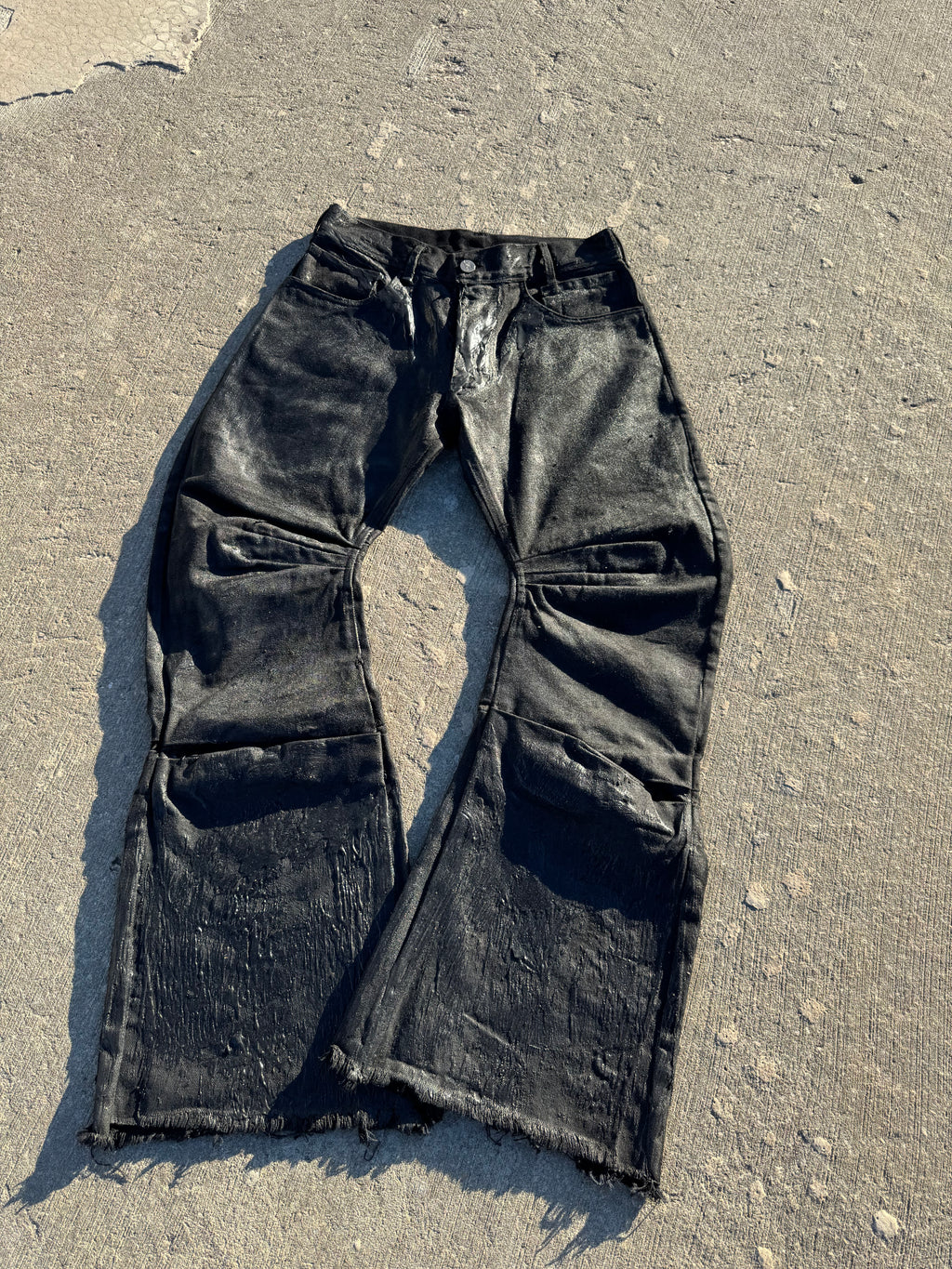 [43] runway alien bootcut denim