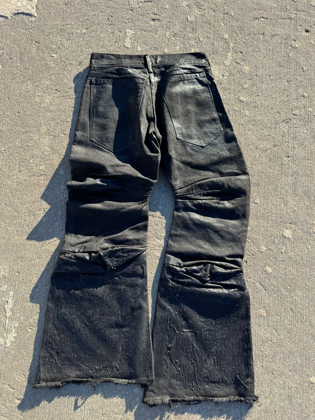 [43] runway alien bootcut denim
