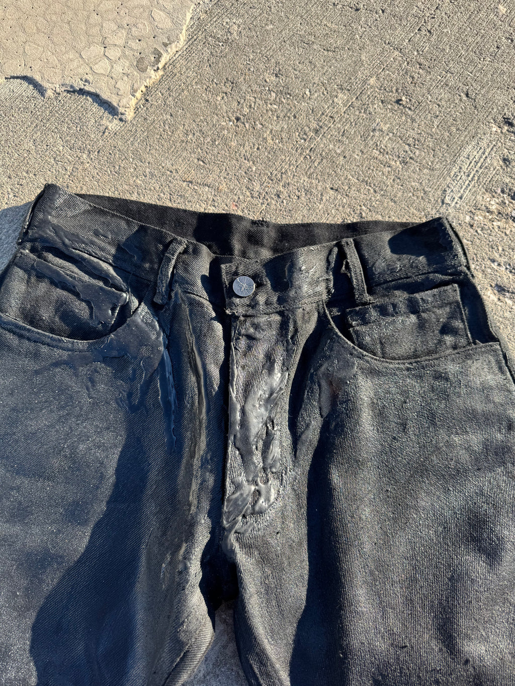 [43] runway alien bootcut denim
