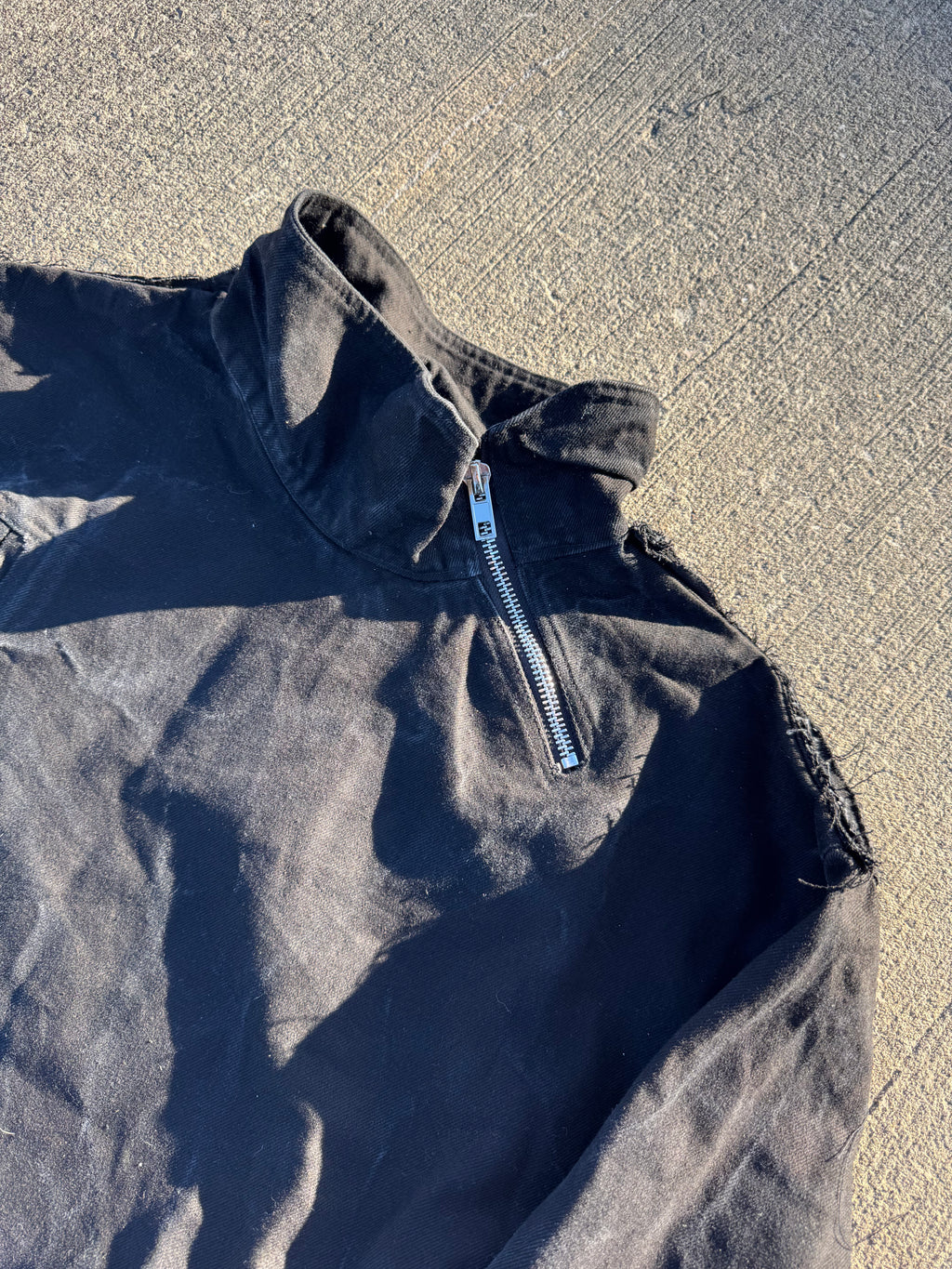 [47] baggy denim jacket sample