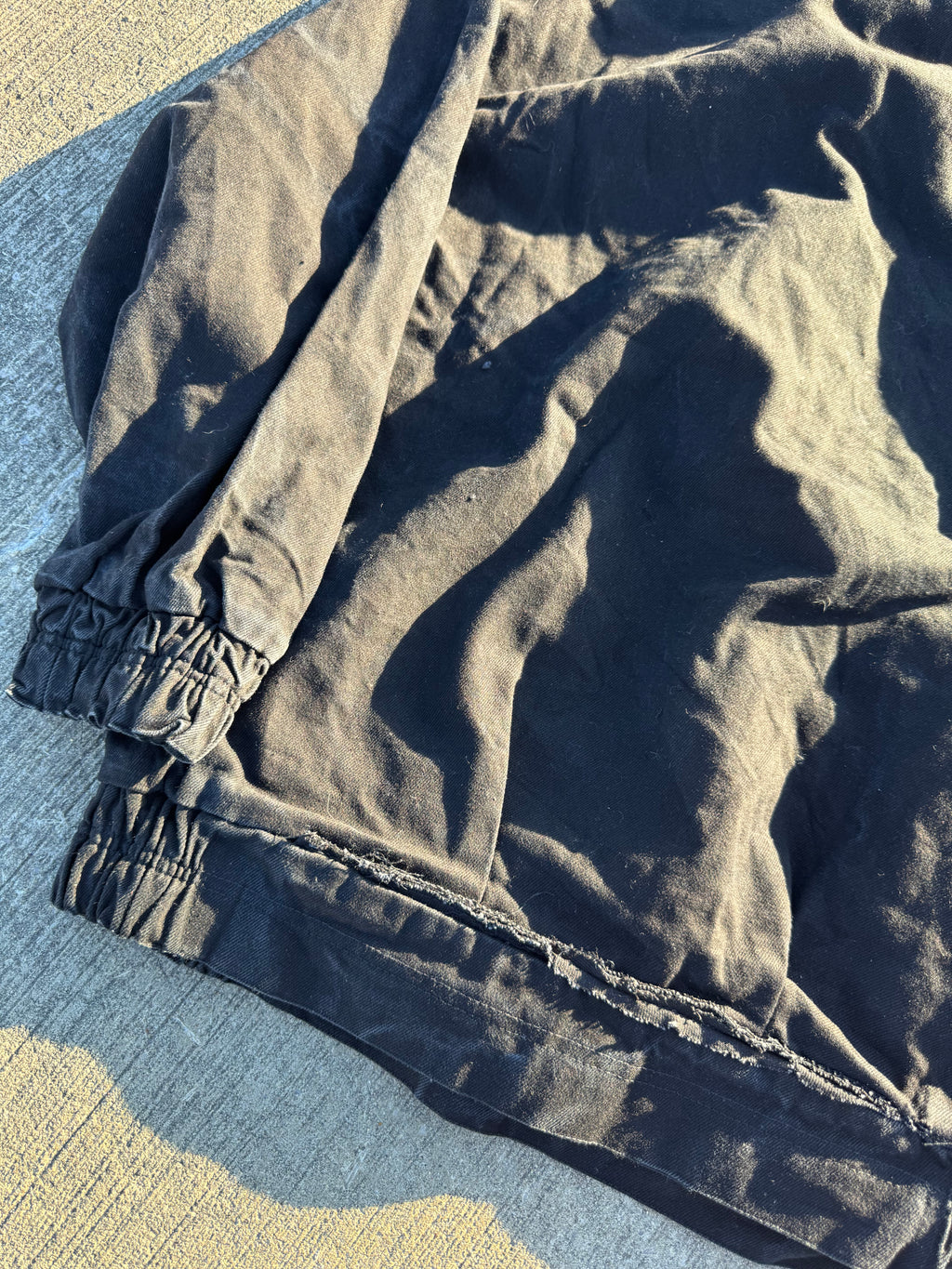 [47] baggy denim jacket sample