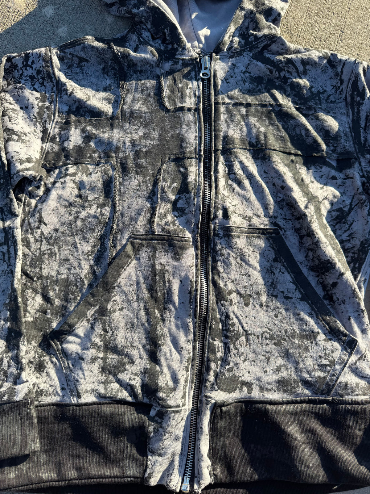 [48] coated hoodie sample