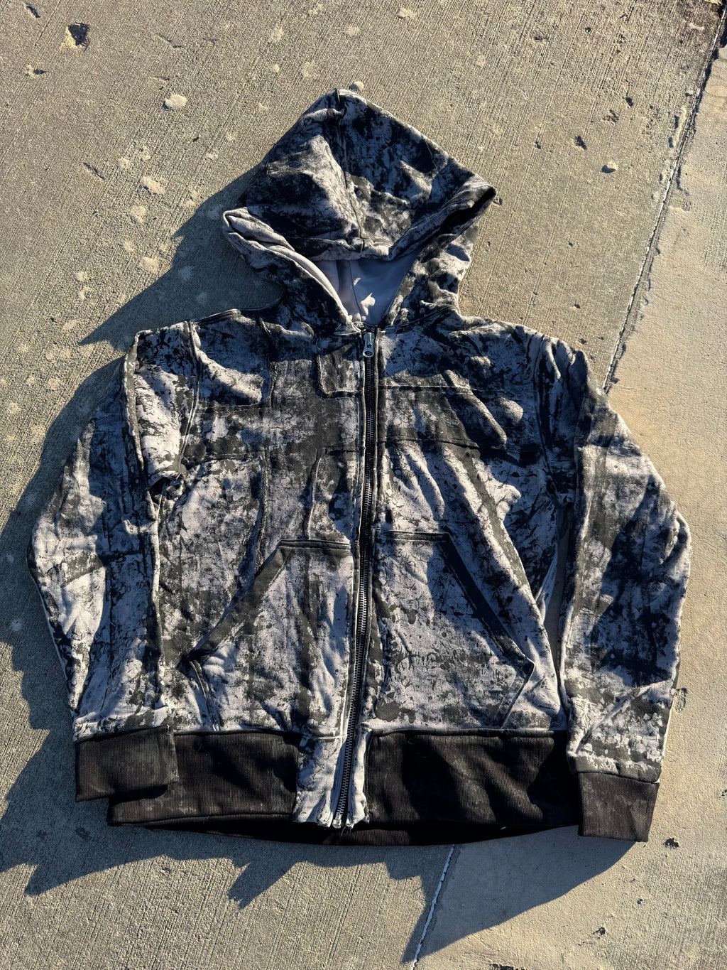 [48] coated hoodie sample