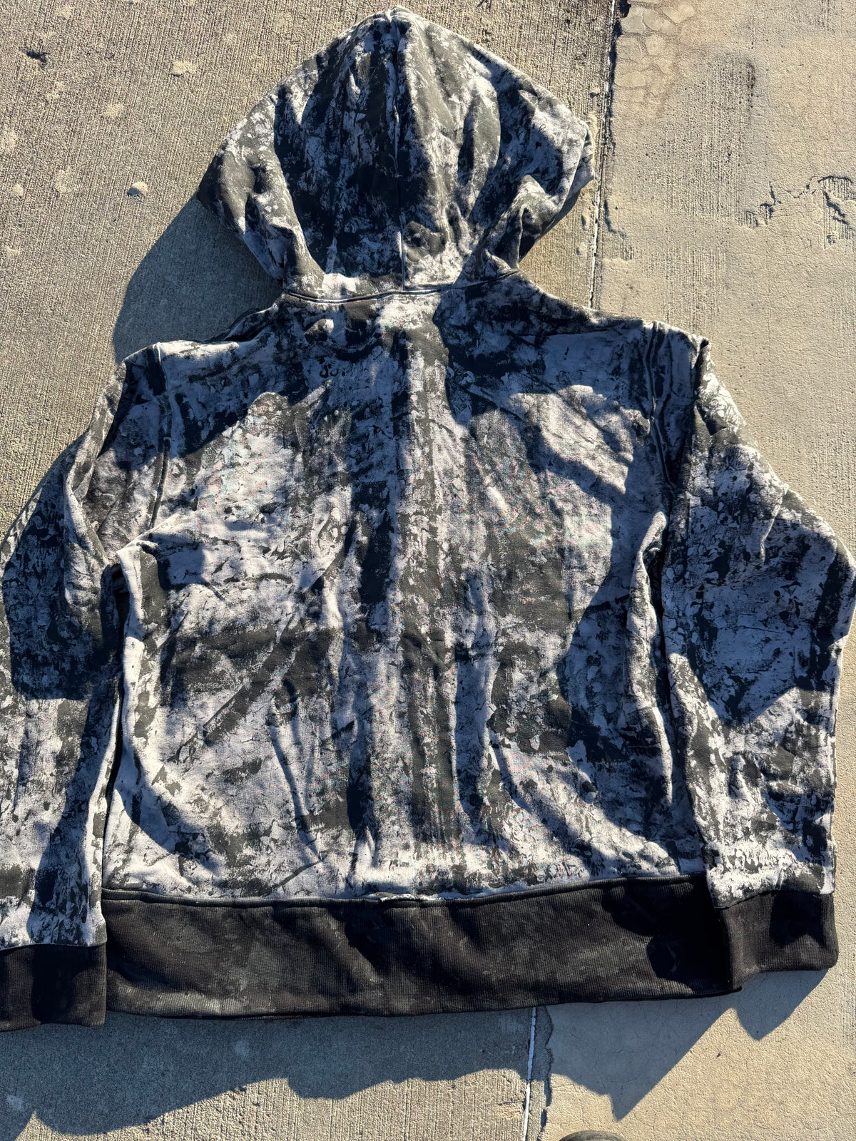 [48] coated hoodie sample