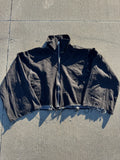 [49] wide denim jacket sample