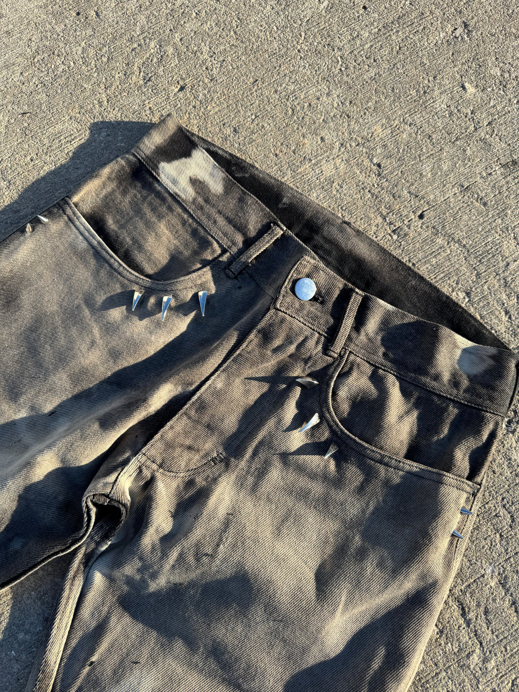 [51] ethrane flared denim sample