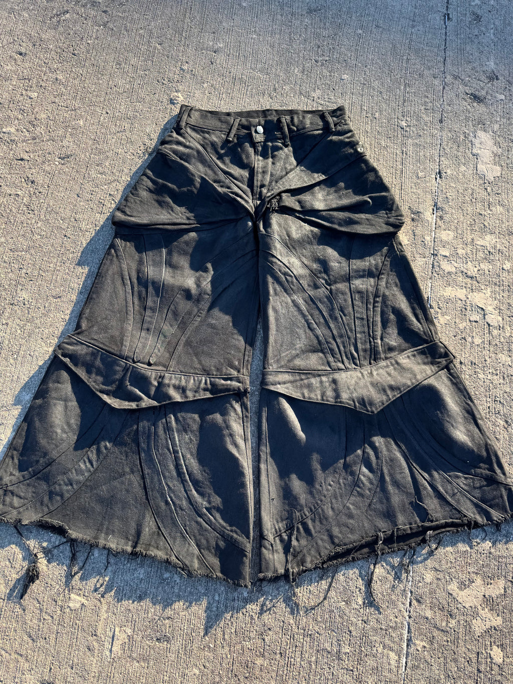 [52] aethervoric baggy denim sample