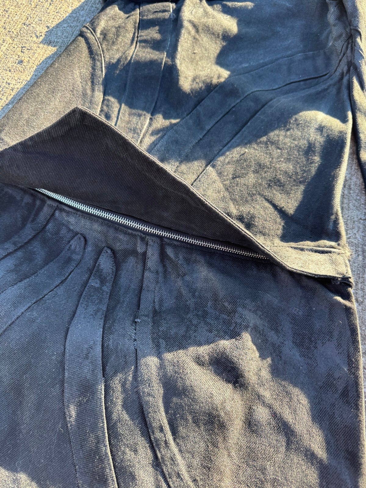 [52] aethervoric baggy denim sample