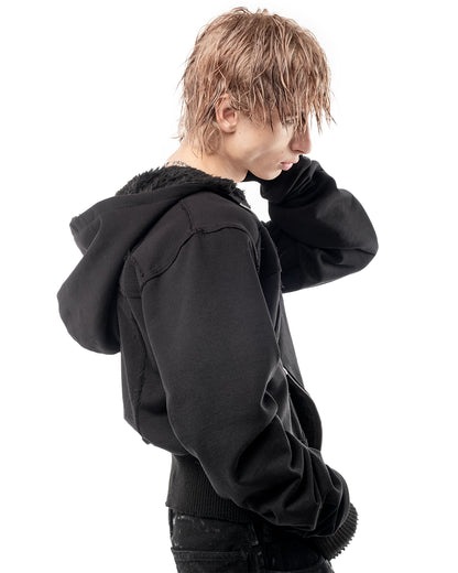 veloriah slim zip hoodie