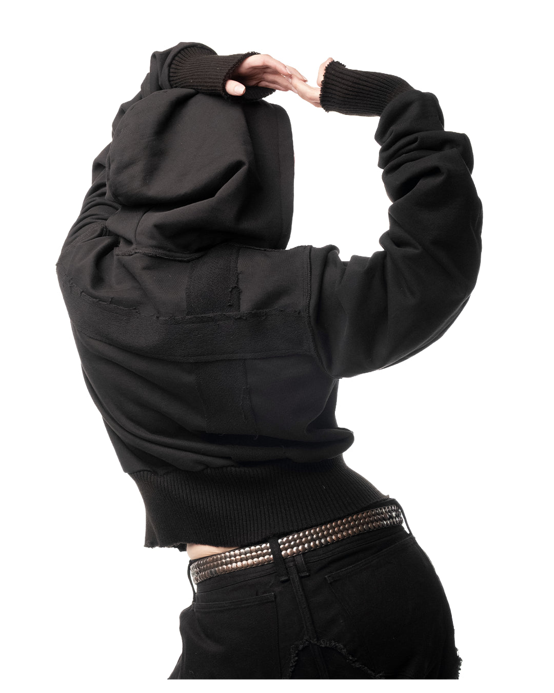 veloriah slim zip hoodie
