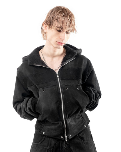 aethermorne slim zip hoodie