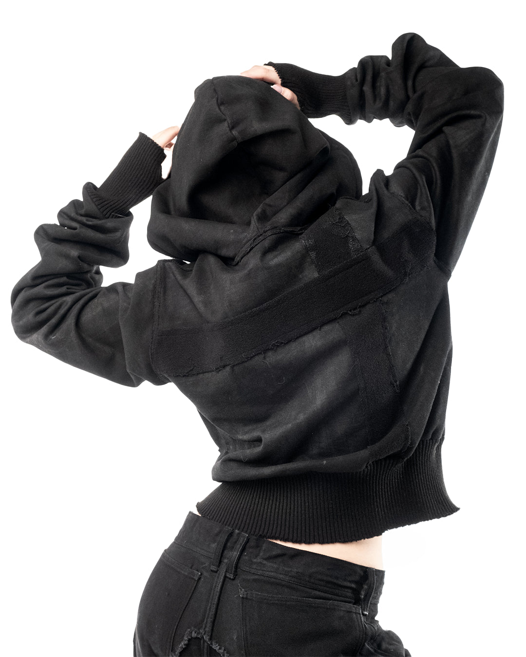 aethermorne slim zip hoodie