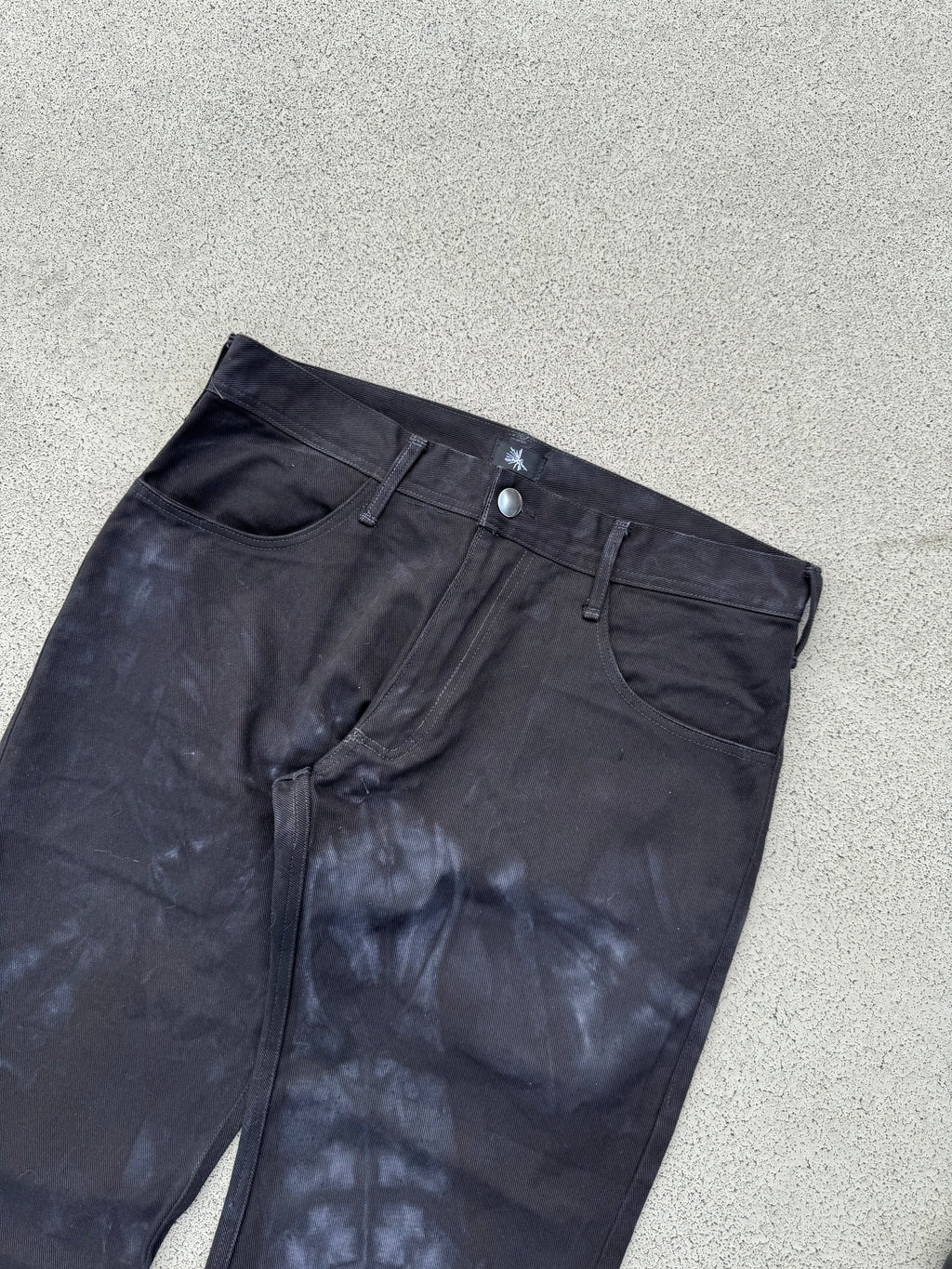 [09] bootcut garment dye sample