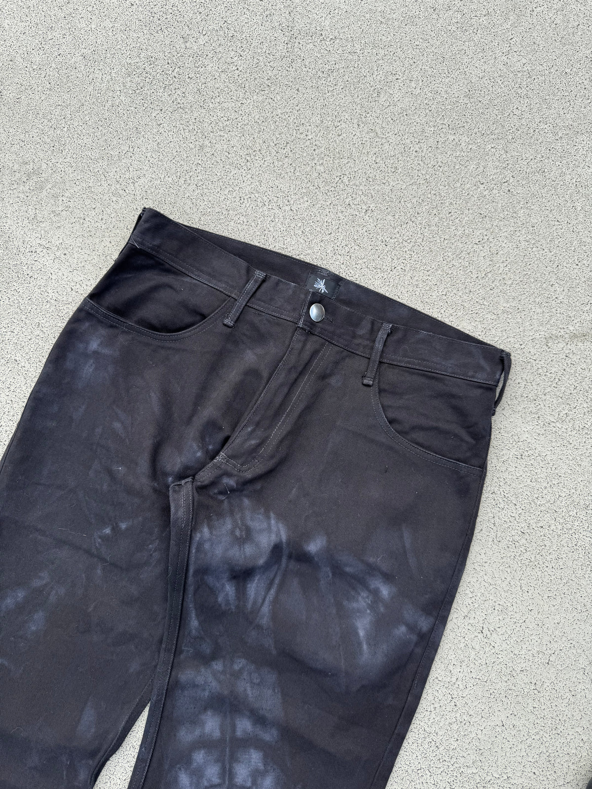 [09] bootcut garment dye sample