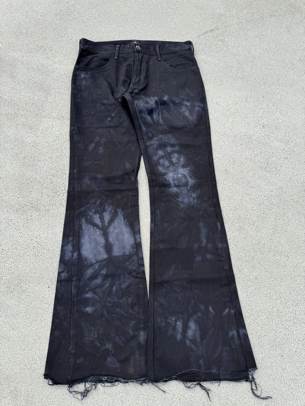 [09] bootcut garment dye sample