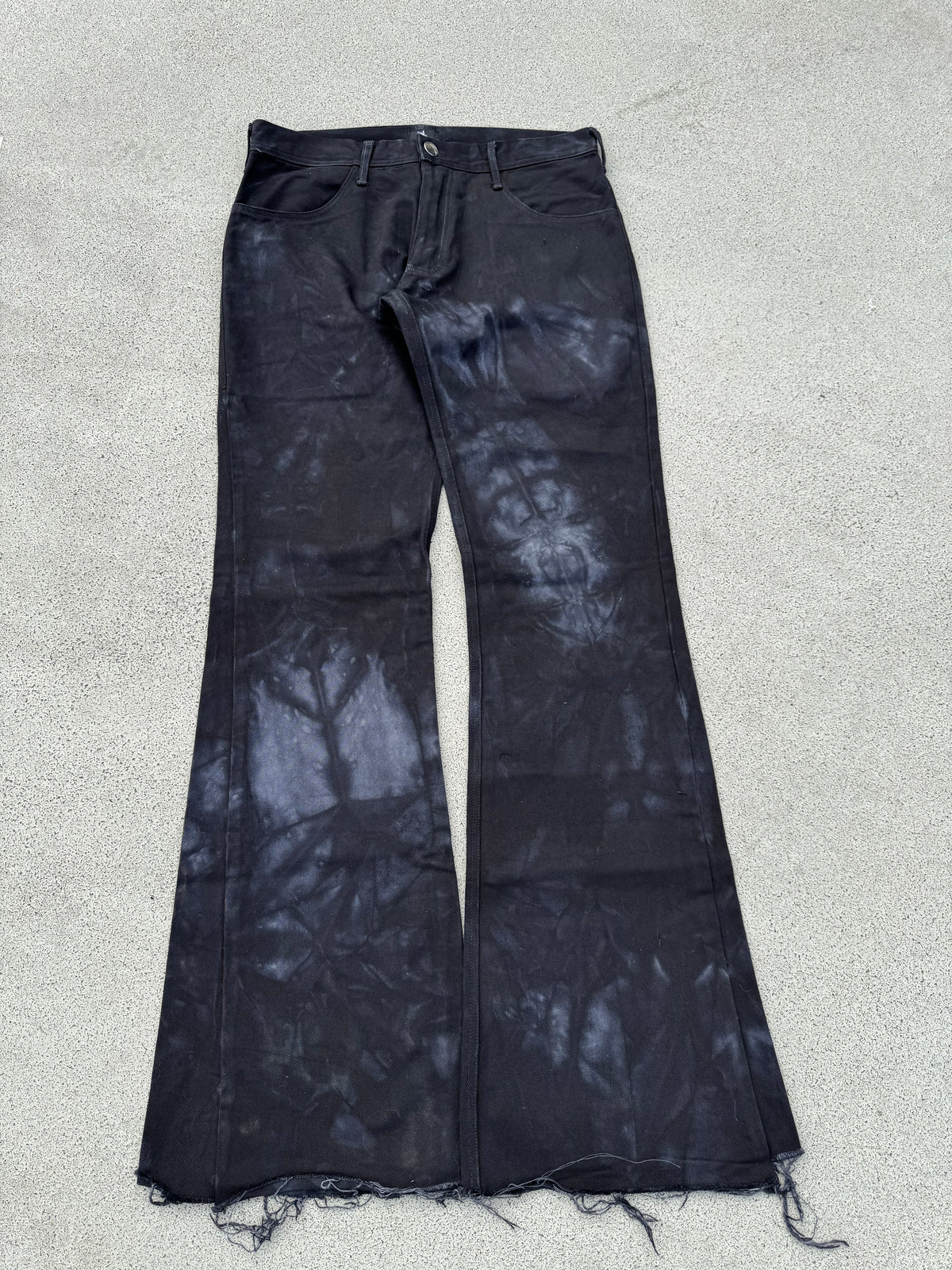[09] bootcut garment dye sample