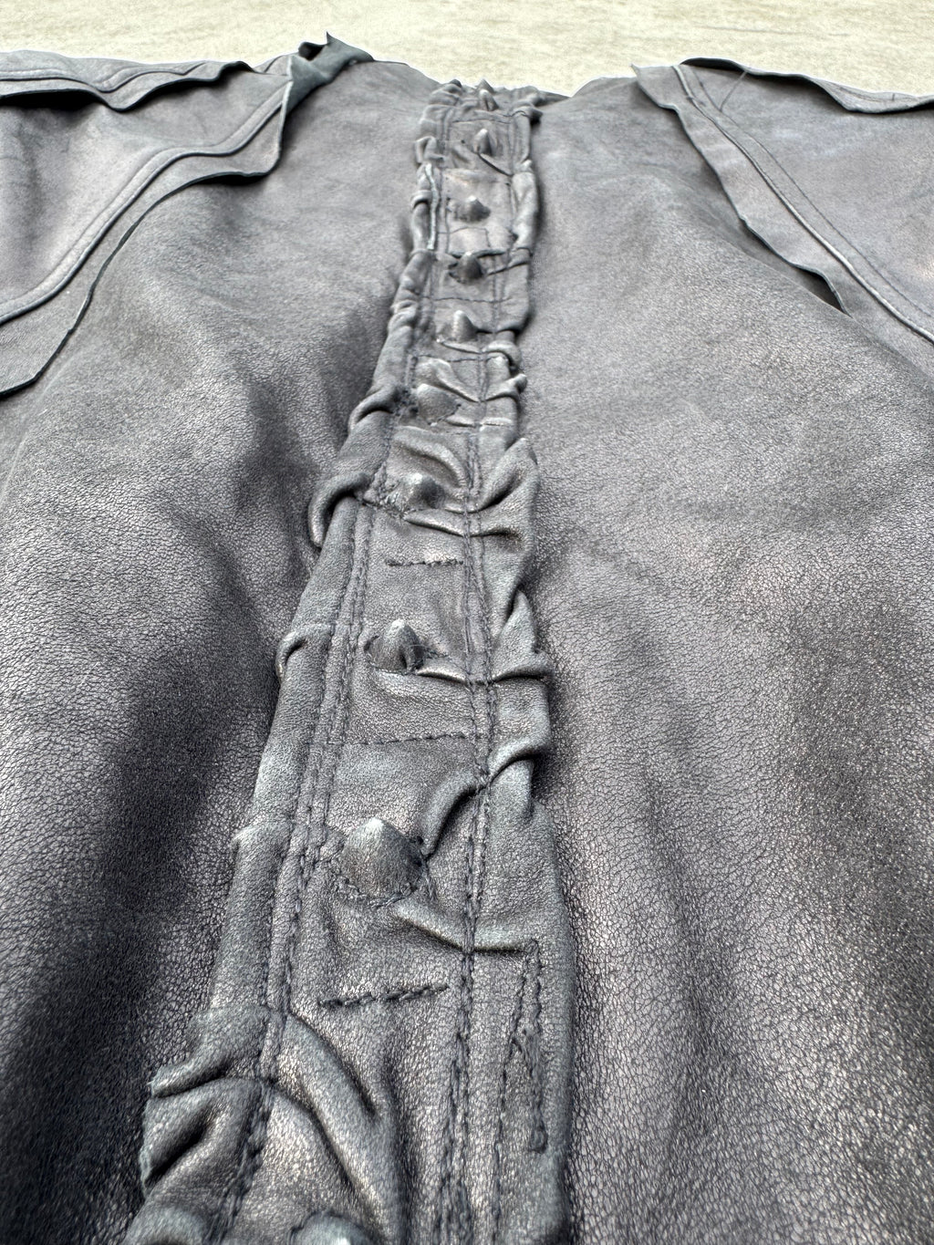 [28] fyric leather jacket sample