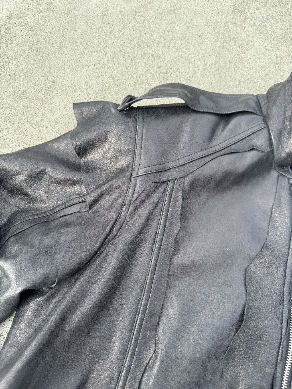 [28] fyric leather jacket sample