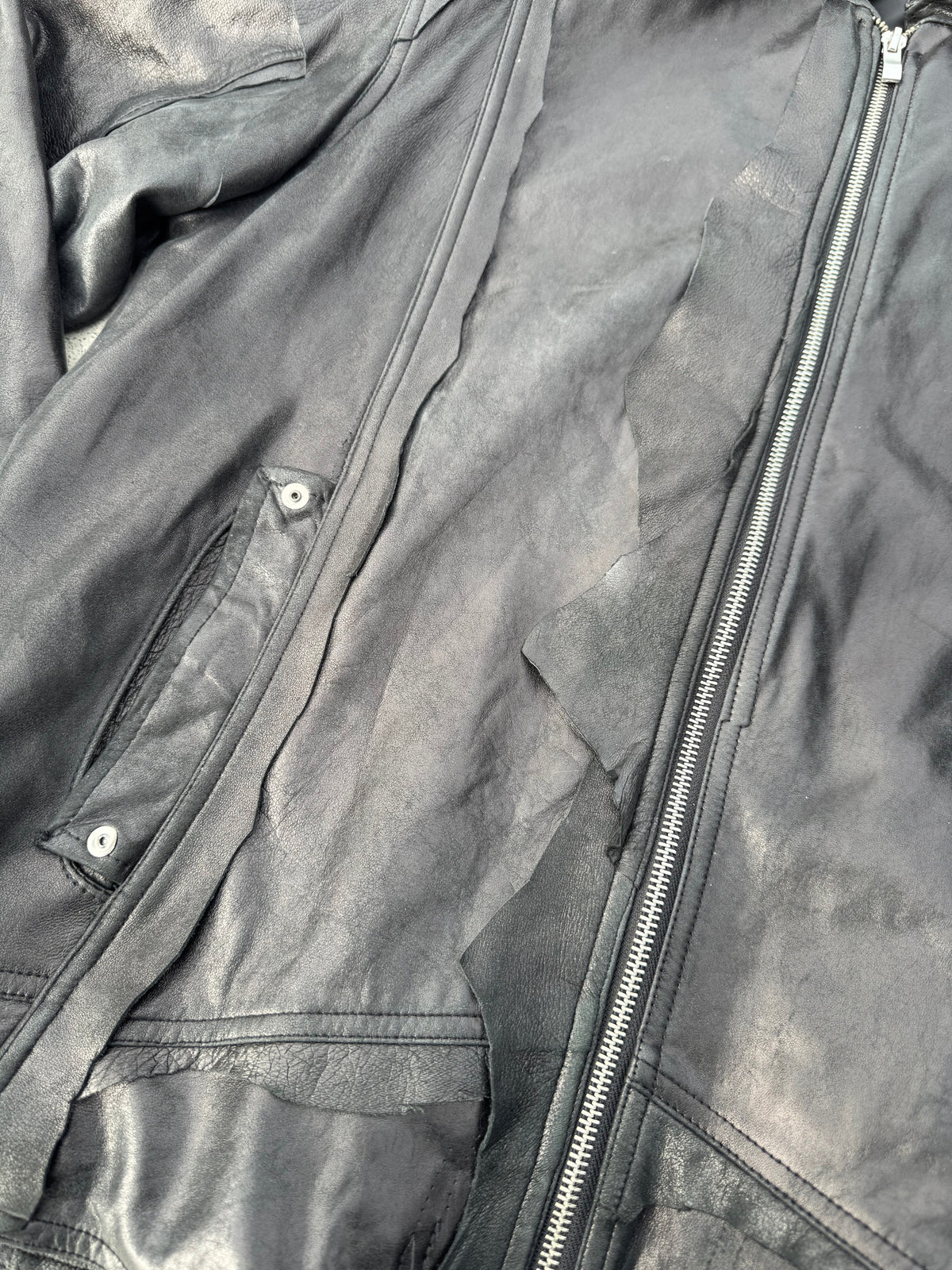 [28] fyric leather jacket sample