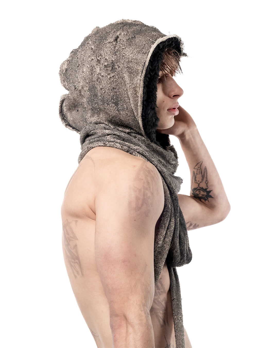 anakha hooded scarf