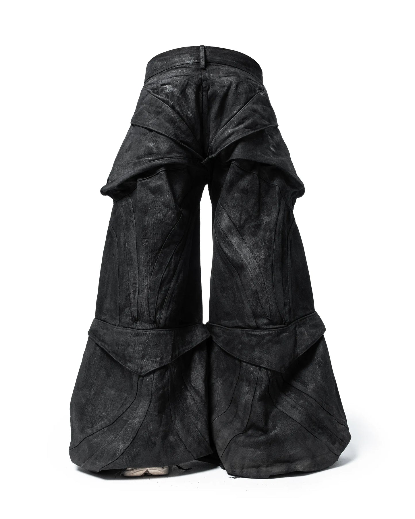 aethervoric convertible baggy denim