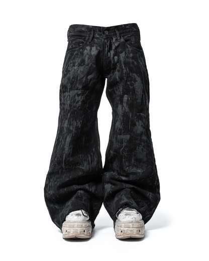 mythe flared denim